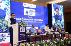 INDIA MARITIME WEEK 2025: MORMUGAO PORT AUTHORITY HOSTS GRAND ‘ROADSHOW’ EVENT