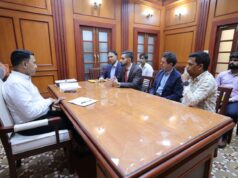 CHIEF MINISTER DR. PRAMOD SAWANT HOLDS ‘FRUITFUL DISCUSSION’ ON PROPOSAL TO ESTABLISH BARCA ACADEMY IN GOA