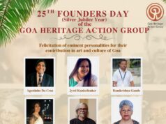GOA HERITAGE ACTION GROUP CELEBRATES 25TH FOUNDERS DAY