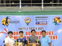 NORTH DISTRICT BADMINTON: ALOISIUS & VANSH, JEWEL & SAMPURNA CLINCH TITLES