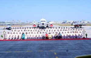 GOVERNOR PUSAPATI ASHOK GAJAPATHI RAJU VISITS INS HANSA
