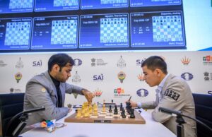 FIDE WORLD CUP 2025: ARJUN ERIGAISI, P HARIKRISHNA REGISTER EMPHATIC WINS; GUKESH, PRAGGNANANDHAA DRAW WITH BLACK IN FIRST GAME OF ROUND 3