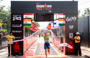 IRONMAN 70.3 GOA INDIA 2025: UZBEKISTAN’S KONSTANTIN BELOUSOV & UK’S ELLIE GARRETT CLAIM TOP HONOURS