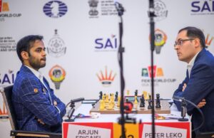 FIDE WORLD CUP 2025: ARJUN, PRAGGNANANDHAA, HARIKRISHNA HEAD TO TIEBREAK IN FOURTH ROUND AFTER DRAWING BOTH GAMES