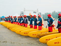 IRONMAN 70.3 GOA: DRISHTI MARINE LIFESAVERS PUT AI BOTS, HI-TECH GEAR TO USE