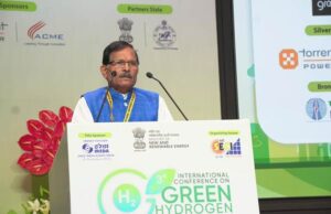 INDIA ON TRACK TO COMMAND 10% OF GLOBAL GREEN HYDROGEN DEMAND BY 2030: SHRIPAD NAIK
