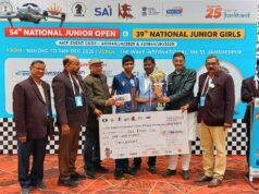 IM ETHAN VAZ TOPS 54TH NATIONAL JUNIOR CHESS CHAMPIONSHIP