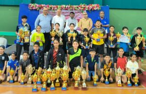 ISHITA CLAIMS HISTORIC QUADRUPLE, CHANDAN BAGS TRIPLE CROWN AT LATE MANOHAR SAWKAR GOA STATE TABLE TENNIS TOURNAMENT