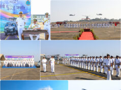 INDIAN NAVY COMMISSIONS SECOND MH-60R HELICOPTER SQUADRON INAS 335 AT INS HANSA IN GOA
