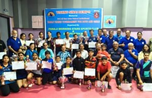 VISHNU SINAI DEMPO MEMORIAL TABLE TENNIS: BHATIKAR MODEL & MANOVIKAS CROWNED CHAMPIONS