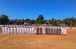 500 NCC CADETS FROM 25 GOAN EDUCATIONAL INSTITUTIONS TAKE PART IN ANNUAL TRAINING CAMP
