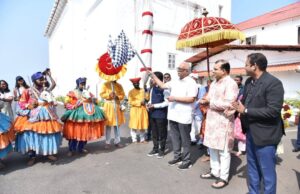 LOK BHAVAN DARSHAN TOUR FLAGGED OFF BY GOA GOVERNOR