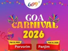 GOA TO CELEBRATE CARNAVAL 2026 FROM 13TH FEBRUARY