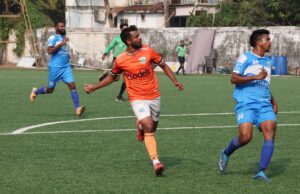 GFA PROFESSIONAL LEAGUE: MARK CARVALHO BRACE FIRES SPORTING CLUBE DE GOA 3 POINTS CLEAR AT THE TOP