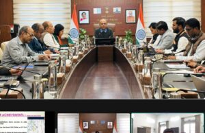 DEPT OF DRINKING WATER & SANITATION HOLDS 6TH DISTRICT COLLECTORS’ ‘PEYJAL SAMVAD’