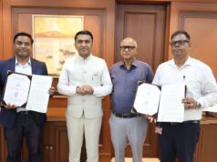 STRONGER MARITIME INFRASTRUCTURE BEING PLANNED FOR GOA AS CAPTAIN OF PORTS ENTER INTO MoU WITH RAILTEL CORPORATION OF INDIA