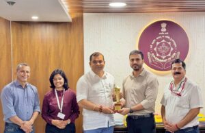GOA RECEIVES DIGITAL EXCELLENCE AWARD AT TECHNOLOGY SABHA IN HYDERABAD