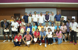 48TH INDIAN MASTERS NATIONAL BADMINTON: GOA’S SANDHYA, ANKUSH, SEBASTIAN STORM INTO PRE-QUARTERS