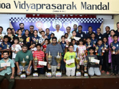 MANDAR LAD DOMINATES RAPID & BLITZ EVENTS AT ALL GOA CHESS TOURNAMENT 2026