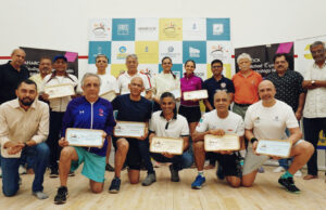 PRATEEK CHALIA & SHAHEEN MADRASWALA AMONG CHAMPIONS AT 2ND GOA SQUASH MASTERS