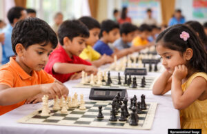 STATE CHESS CHAMPIONSHIP-SELECTION TOURNAMENT FOR UNDER-7s AT FATORDA