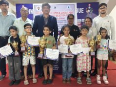 VIVAAN KADAM & SREEJA GHANEKAR EXCEL AT GOA STATE UNDER-7 CHESS CHAMPIONSHIP
