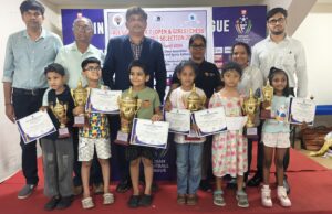 VIVAAN KADAM & SREEJA GHANEKAR EXCEL AT GOA STATE UNDER-7 CHESS CHAMPIONSHIP