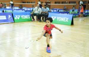 GOA’S AMAIRA, MICHAEL MAKE STRONG START IN MAIN DRAW AT NATIONAL U-13 RANKING BADMINTON AT NAVELIM