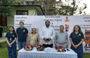 ‘VISION ROYALE’ BECOMES GOA’S FIRST HOUSING SOCIETY TO FULLY ADOPT SOLAR TECHNOLOGY