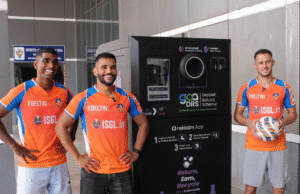 FC GOA SUPPORTERS JOIN GOA D.R.S AWARENESS DRIVE AT FATORDA STADIUM