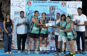 MARGAO MARAUDERS CROWNED CHAMPIONS OF GOA WOMEN’S 3×3 BASKETBALL LEAGUE