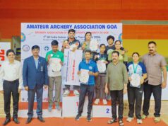 6-DAY ALL-INDIA ARCHERY TOURNAMENT CONCLUDES WITH GRAND SUCCESS IN FIRST-EVER INDOOR EVENT HELD IN THE COUNTRY, TOP ARCHERS PRAISE GOAN ORGANISERS