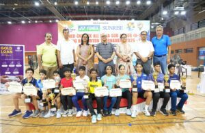 SHANVI REDDY NIMMA SHINES WITH TWIN TITLES AT YONEX-SUNRISE U-13 NATIONALS