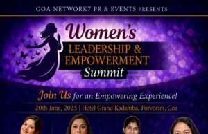 STAGE SET FOR WOMEN’S LEADERSHIP & EMPOWERMENT SUMMIT IN GOA