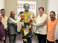 FREEDOM FIGHTERS, FAMILIES, CITIZENS PAY HOMAGE TO DR. LOHIA AT AGUAD PORT & JAIL COMPLEX