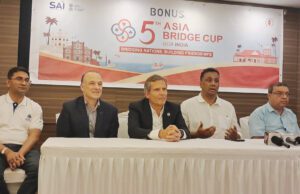 ALL EYES ON DEFENDING CHAMPIONS INDIA AT ASIA’S PREMIER BRIDGE SHOWDOWN AS GOA HOSTS 5TH BONUS ASIA CUP FROM SUNDAY
