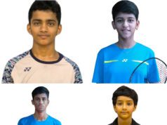 STATE RANKING BADMINTON: SHAHEEN, SUFIYA POISED FOR TRIPLE CROWNS; ADVAIT, AMAIRA ON COURSE FOR DOUBLE