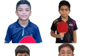 PONDA STATE MAJOR RANKING TABLE TENNIS: YUG, ASHANK, KAUSHIK & ISHAAN REACH U-13 BOYS SEMI-FINALS