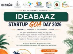 GOA’S EMERGING STARTUPS, INNOVATORS & ENTREPRENEURS TO TAKE CENTRE STAGE AT IDEABAAZ STARTUP GOA DAY 2026 ON SATURDAY