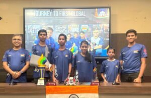 GOA’S ROBOTICS STUDENTS TEAM SELECTED TO REPRESENT INDIA AT FIRST GLOBAL CHALLENGE 2026 IN SOUTH KOREA