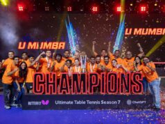 BUTTERFLY UTT SEASON 7: U MUMBA TT EDGE OUT DEMPO GOA CHALLENGERS IN FINAL, CLINCH SECOND STRAIGHT TITLE