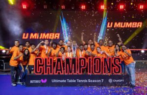 BUTTERFLY UTT SEASON 7: U MUMBA TT EDGE OUT DEMPO GOA CHALLENGERS IN FINAL, CLINCH SECOND STRAIGHT TITLE