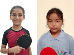 SAXTTI MAJOR RANKING TABLE TENNIS: ANAYA, TVISHA, SHAURYA & VANLALHRIATPUII STORM INTO GIRLS U-11 SEMI-FINALS