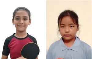 SAXTTI MAJOR RANKING TABLE TENNIS: ANAYA, TVISHA, SHAURYA & VANLALHRIATPUII STORM INTO GIRLS U-11 SEMI-FINALS