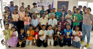 SACHIN GAUDE TOPS 3RD PONDA TALUKA OPEN RAPID CHESS TOURNAMENT