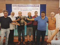 GOA BRIDGE FESTIVAL 2026 CONCLUDES, TEAM ‘RAMPAGE’ LIFTS V G QUENIM TROPHY