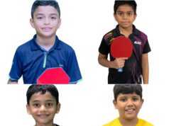 VERENKAR MEMORIAL MAJOR RANKING TABLE TENNIS: ISHAAN, YUG, ASHANK & AARISH ADVANCE TO SEMIS