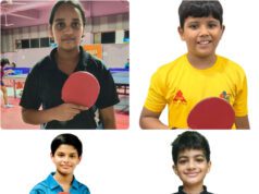 VERENKAR MEMORIAL MAJOR RANKING TABLE TENNIS: RUHAAN, VEDANT, YUG & ISHITA ENTER FINALS