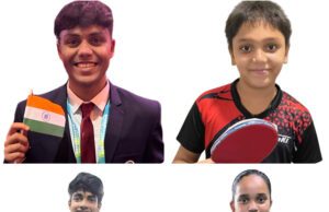 WESLEY, CHANDAN, AARON, ISHITA LINE-UP AT ULHAS JEWELLERS BPS MAJOR RANKING TABLE TENNIS TOURNAMENT