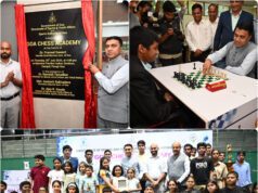 GOA ELEVATES COMPETITIVE CHESS ECOSYSTEM WITH INAUGURATION OF GOA CHESS ACADEMY, GM ETHAN VAZ FELICITATED WITH CASH AWARD OF RS. 5 LAKH